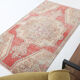 Tapis turc en laine rouge et beige 198x112Cm