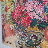 Bouquet of Flowers Painting by Azéma Billa