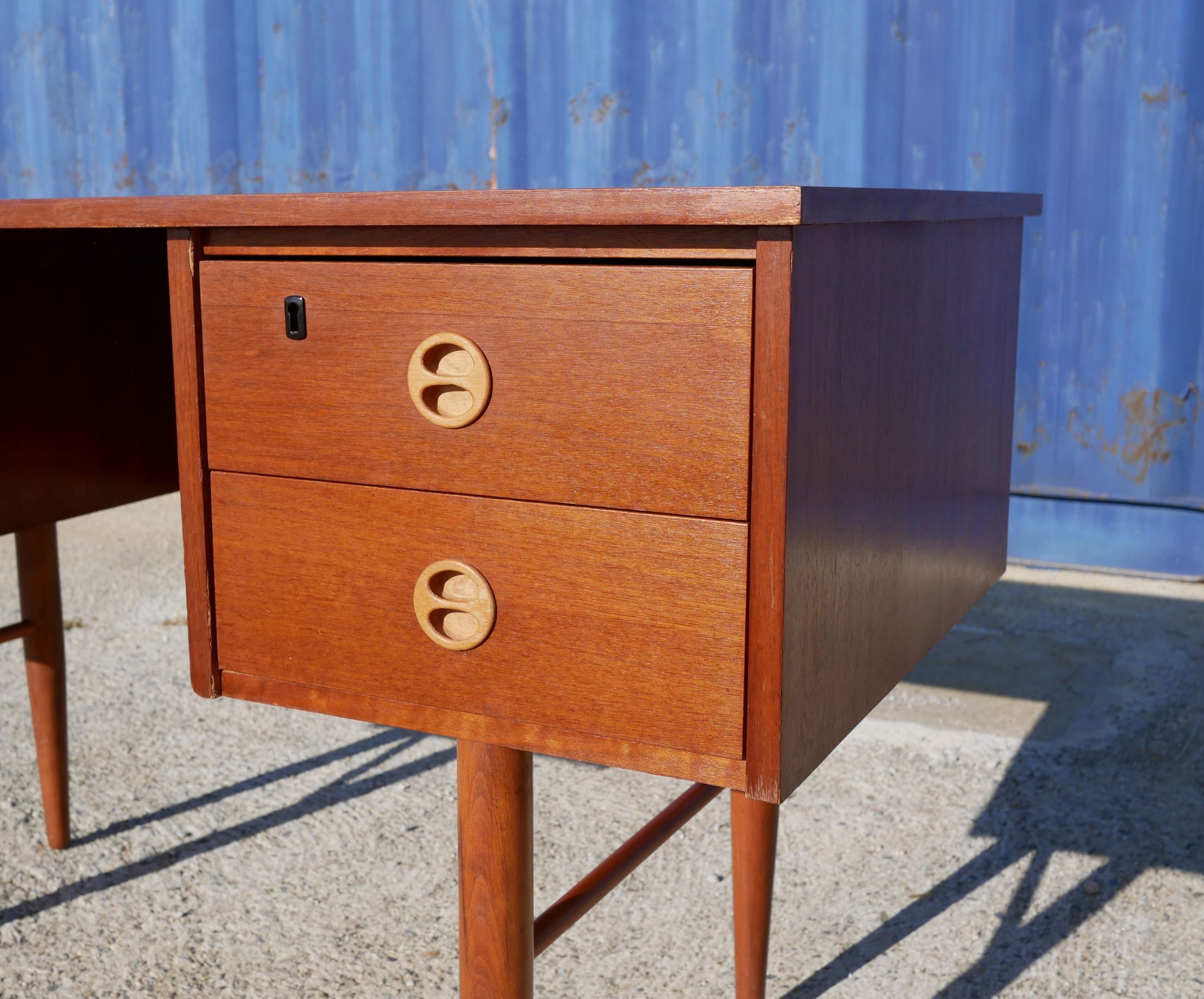 Vintage wooden desk