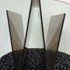 Review holder of the 70s in smoked plexiglass