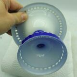 Coupe on shower base opaline overlay