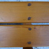 Kindergarten bench solid wood