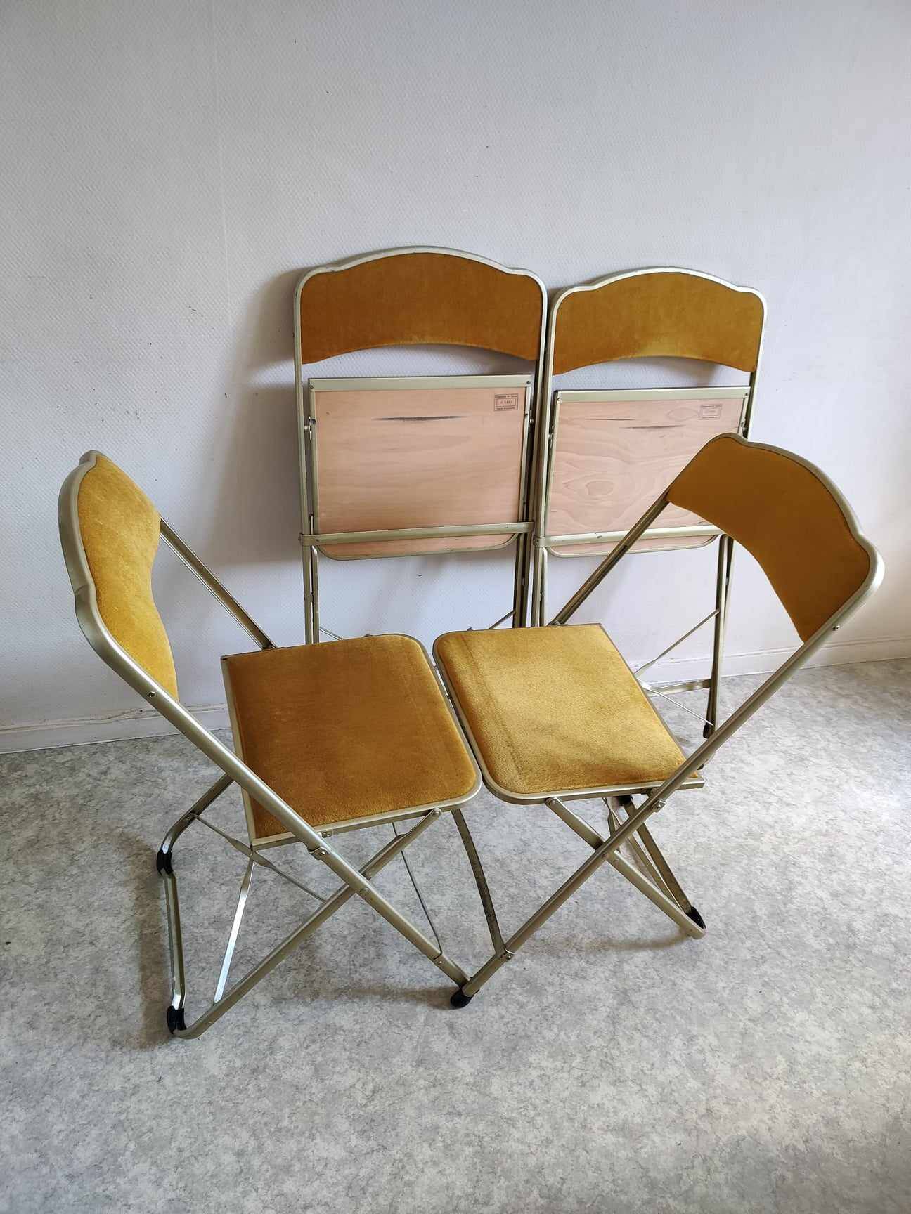 4 chaises opéra