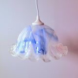 Murano blown glass jellyfish pendant light