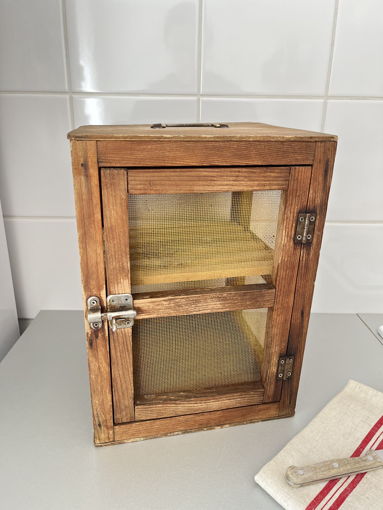 Old wooden pantry