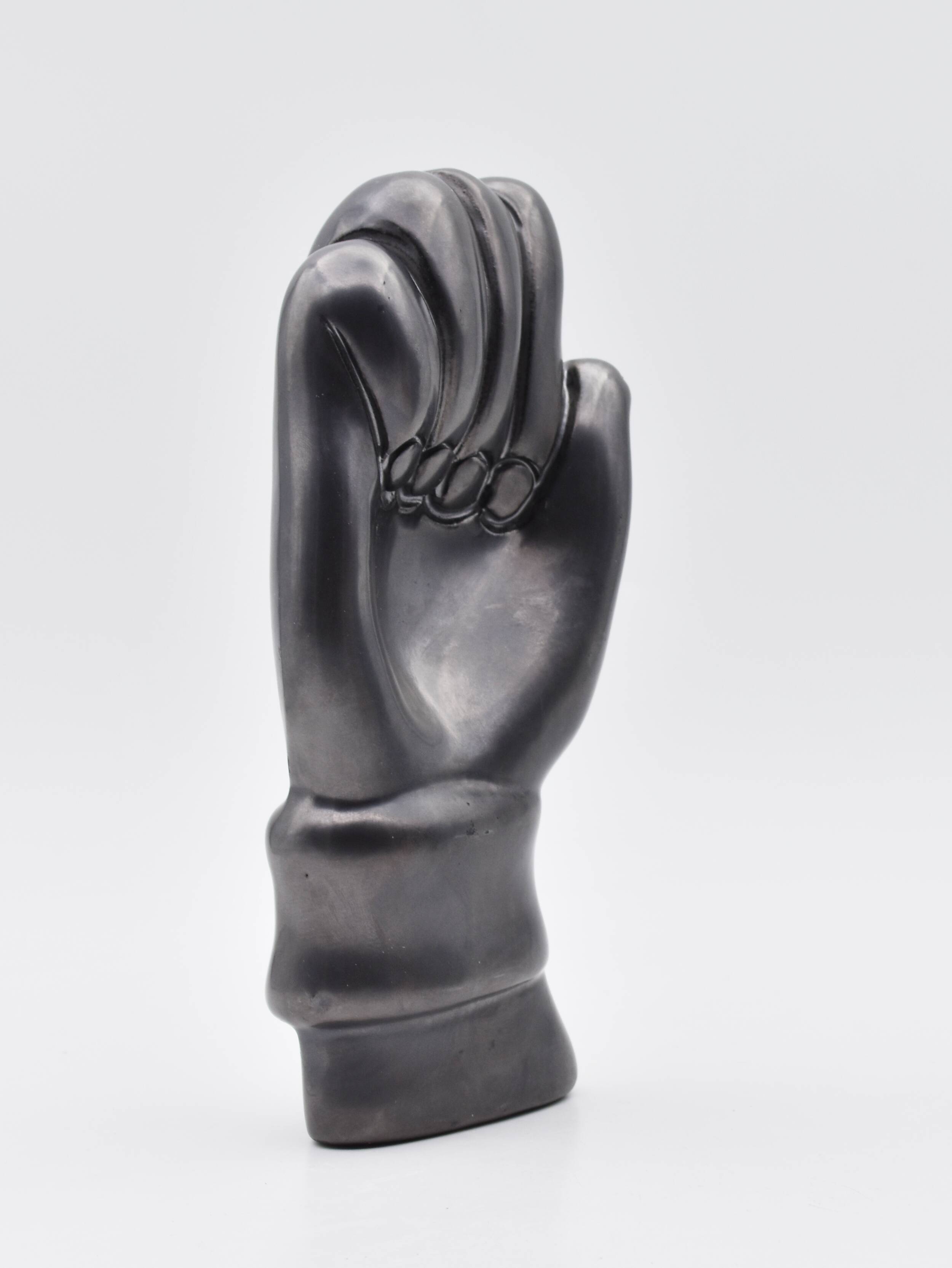 Ceramic hand by Jean Marais