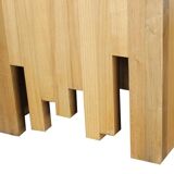 Modernist wooden console table, Italy