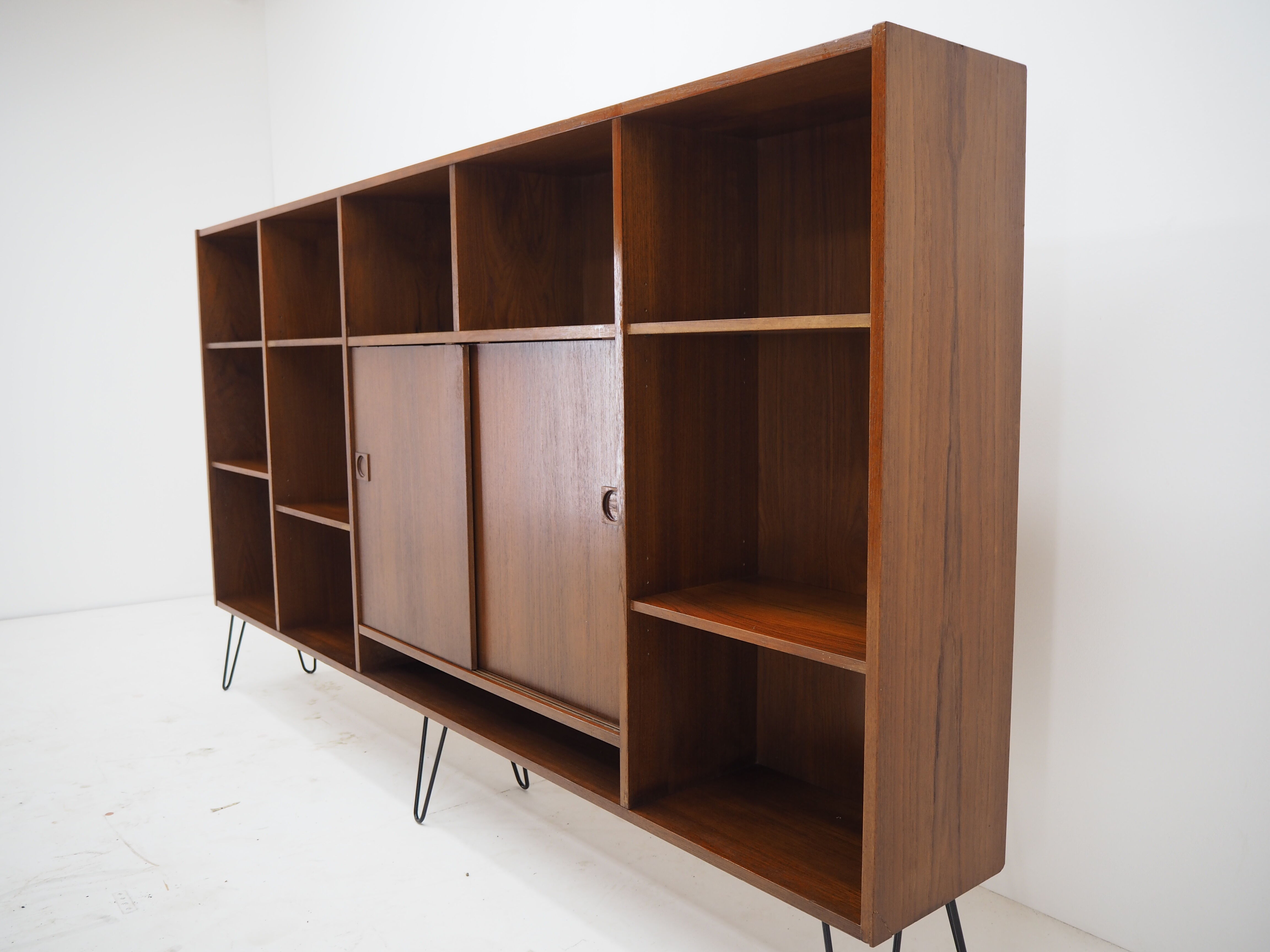 1960s Palisander Upcycled Bookcase Cabinet ,Denmark