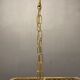 Italian Murano Glass Prism Triedri Chandelier Lamp