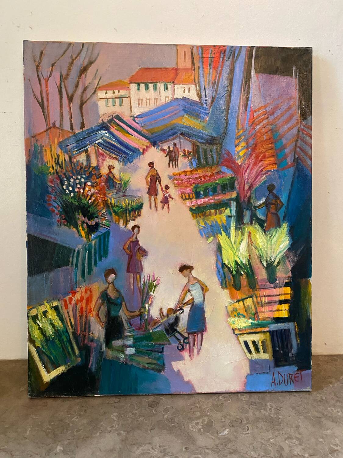 Flower Walk by Duret