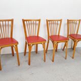 4 vintage bistro chairs Baumann