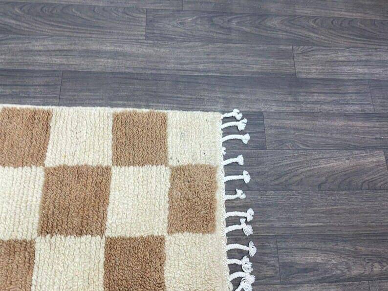 Handmade Moroccan Atlas wool rug size 140 x 260 cm