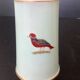 Paire De Vases Porcelaine De Paris XIXe Décor Fleurs