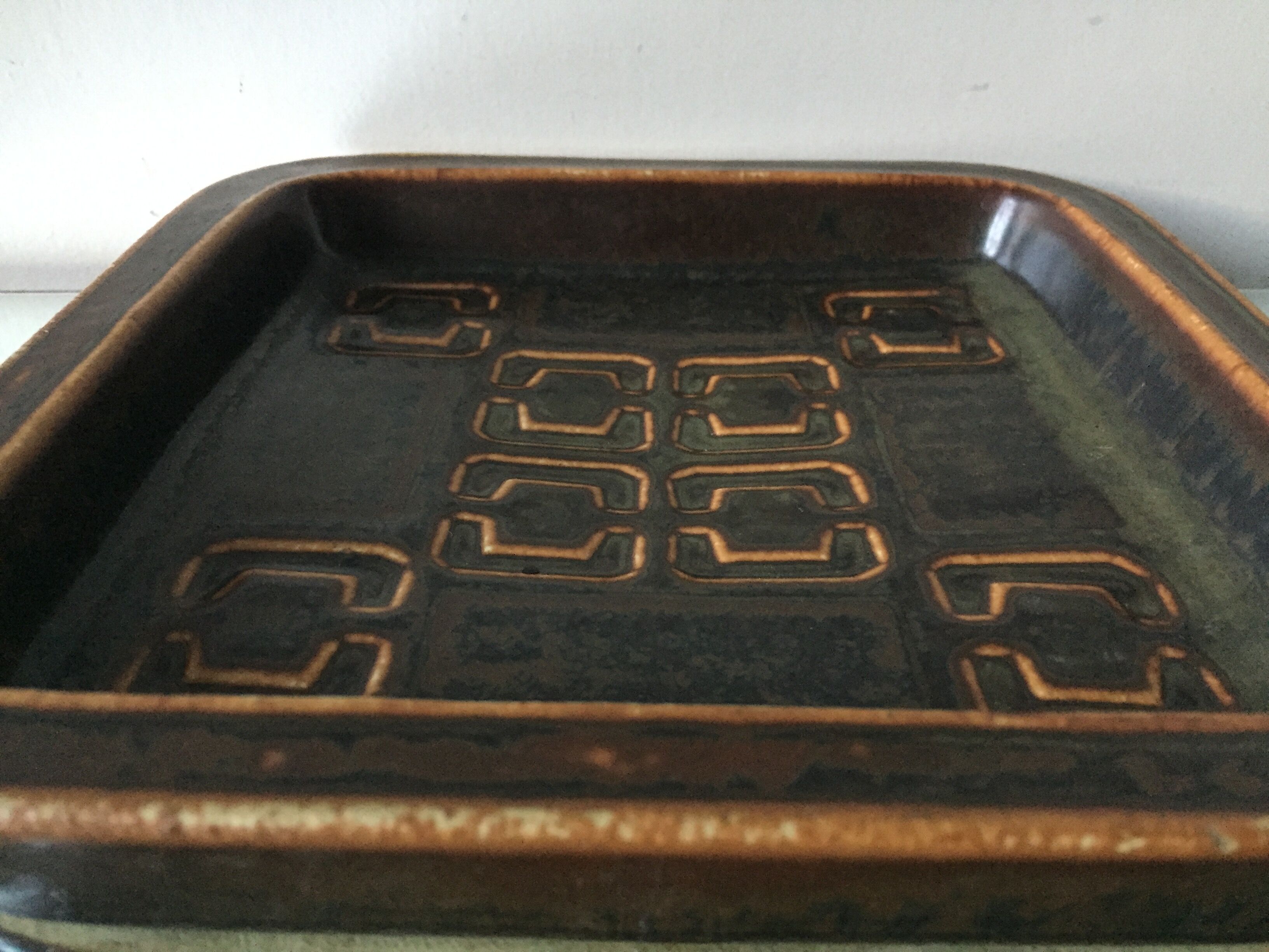 Set of 2 Bing & Grondahl Royal Copenhagen Stoneware bowls made in Denmark