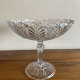 Coupe sur pied en verre
