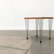 Vintage side table with hairpin legs from Denmark by Pin Age.