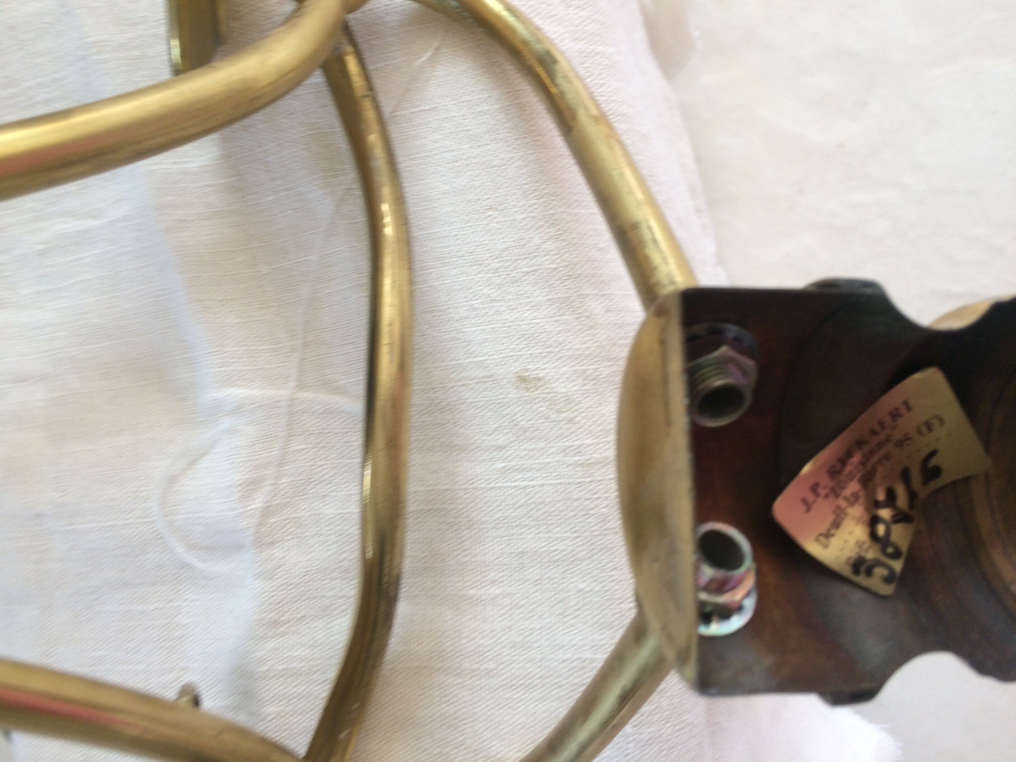 Wall lamp brass, model Louisiana years 70