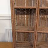 Wicker shelf