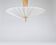 J.T. Kalmar Vienna „Dorn“ Midcentury Ceiling Lamp Flush Mount Uplight, 1950