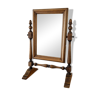 Miroir psyché de table en bois