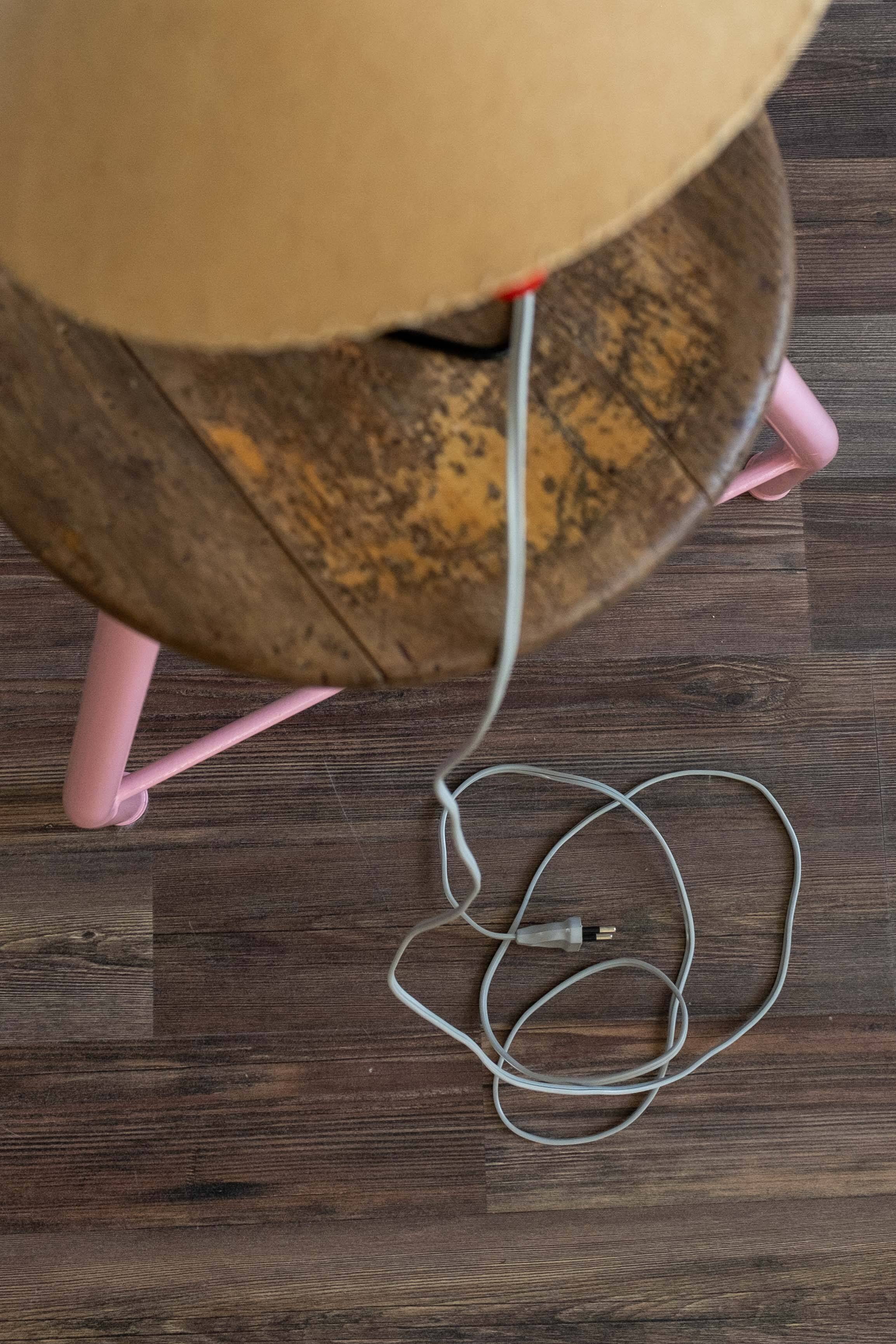 Mid Century Czech Table Lamp by Helena Frantova for Okolo, 1950s