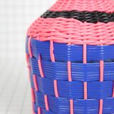 Scoubidou pink and blue bottle