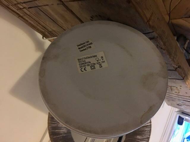 Concetta lamp published by Habitat, 1990