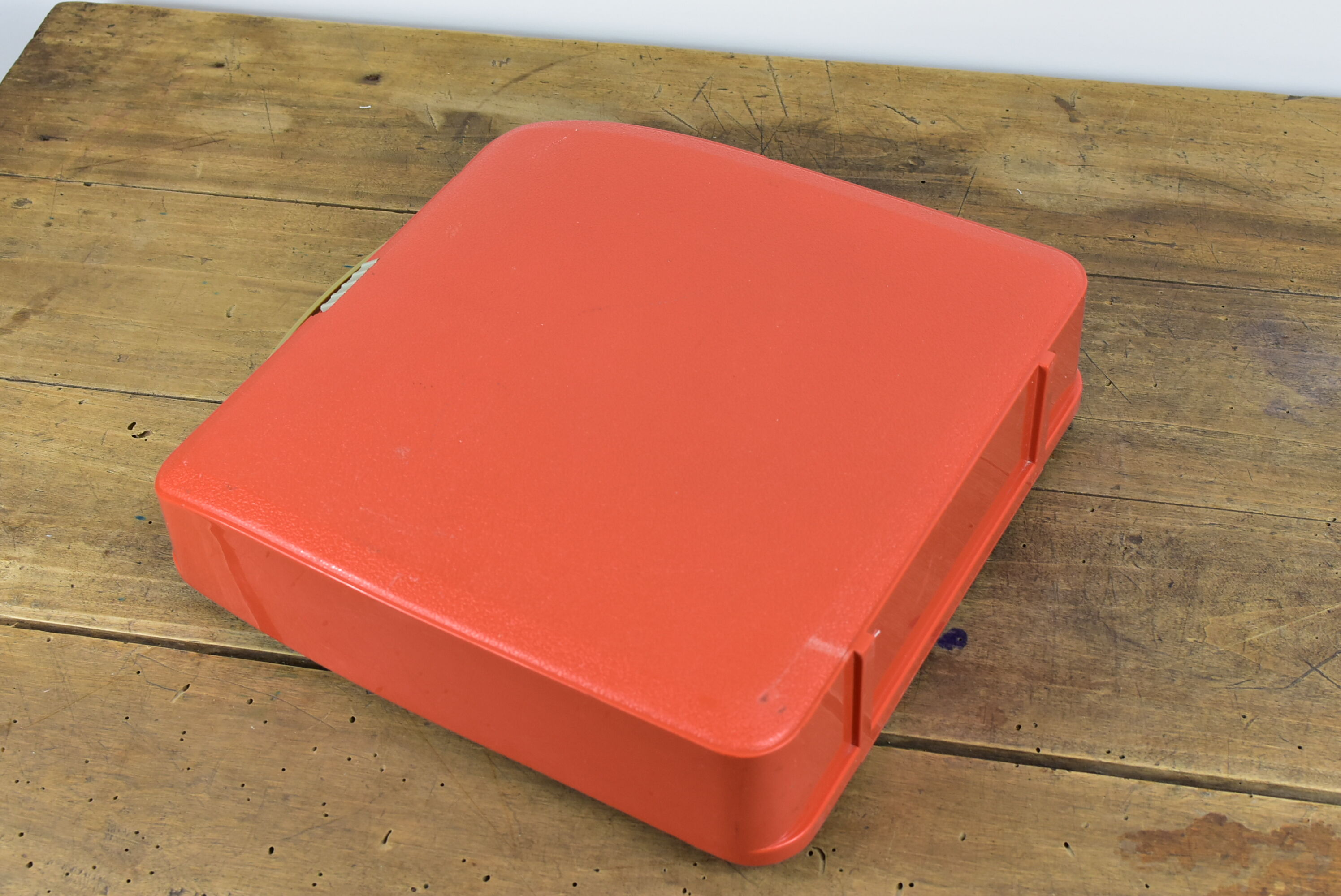 Hermès Baby orange typewriter.