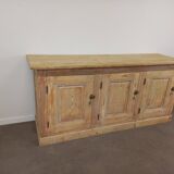 Rustic 3-door sideboard