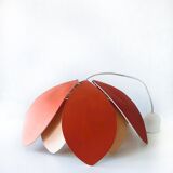 Flower hanging lamp years 70