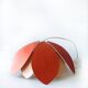 Flower hanging lamp years 70