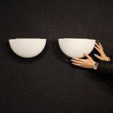 Pair of Italian wall lamps from the 1970s
