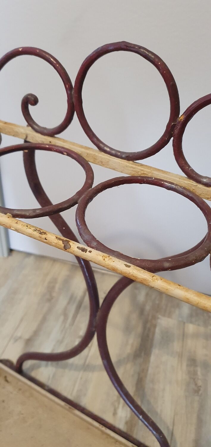 Wrought iron umbrella stand