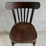 Baumann bistro chair, mahogany color