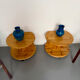 Side table, end table X2, solid pine, 1970s design.