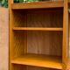 Bamboo cabinet woven and modular pine vintage 1960