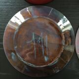 Pair of red cups and saucers