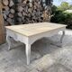 Table basse bois ancienne rénovée