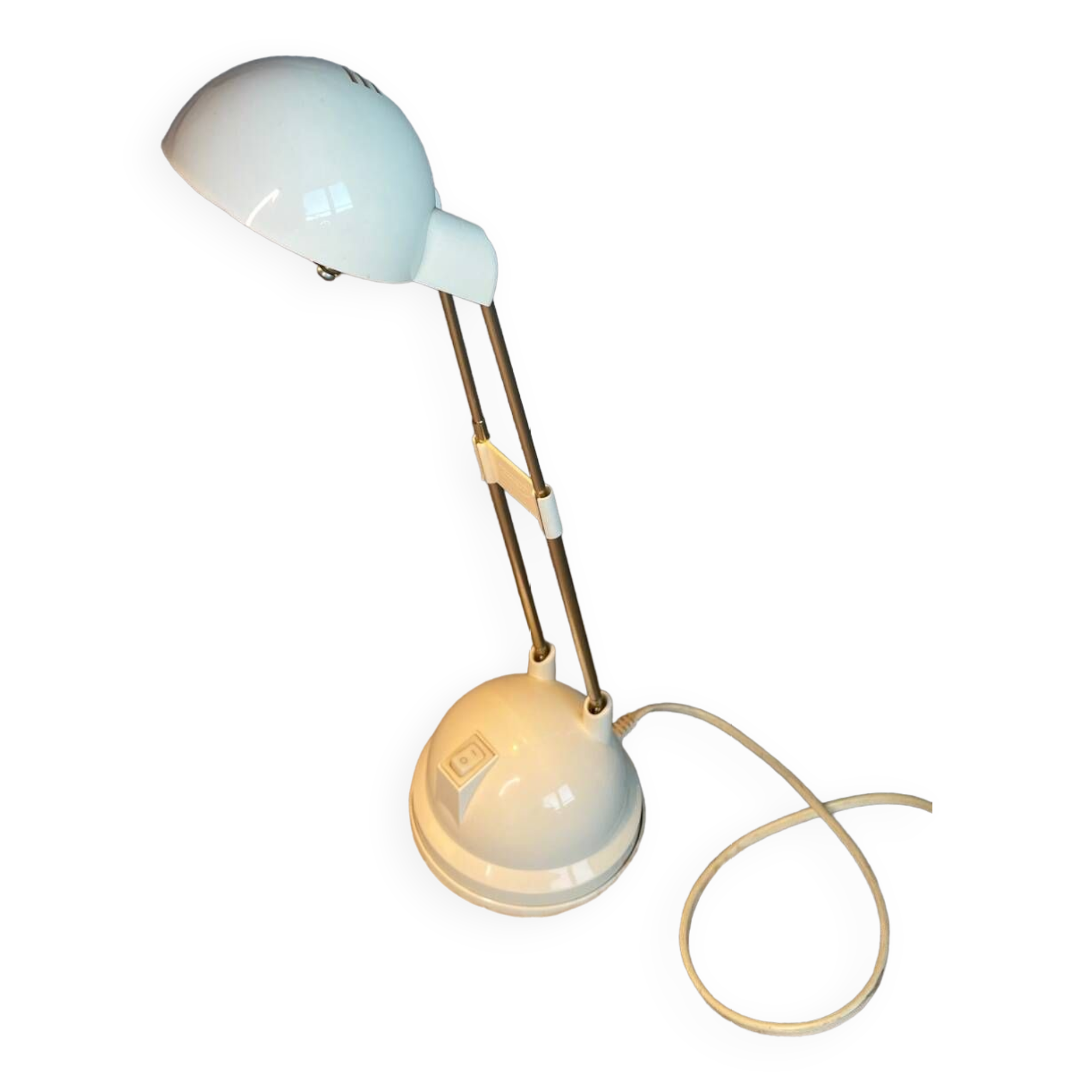 Lampe telescopique ikea vintage blanche