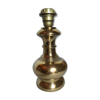 Pied de lampe bronze