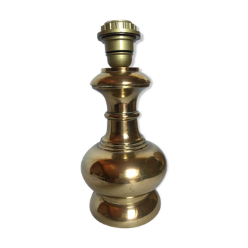 Pied de lampe bronze