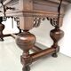 Neo-Renaissance desk in solid oak, circa 1900