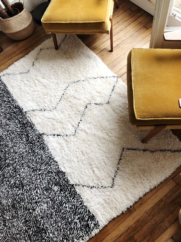 Beni Ouarain carpet, Berber carpet 260x175cm