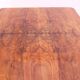 Walnut adjustable dining table, 1930s, Czechoslovakia