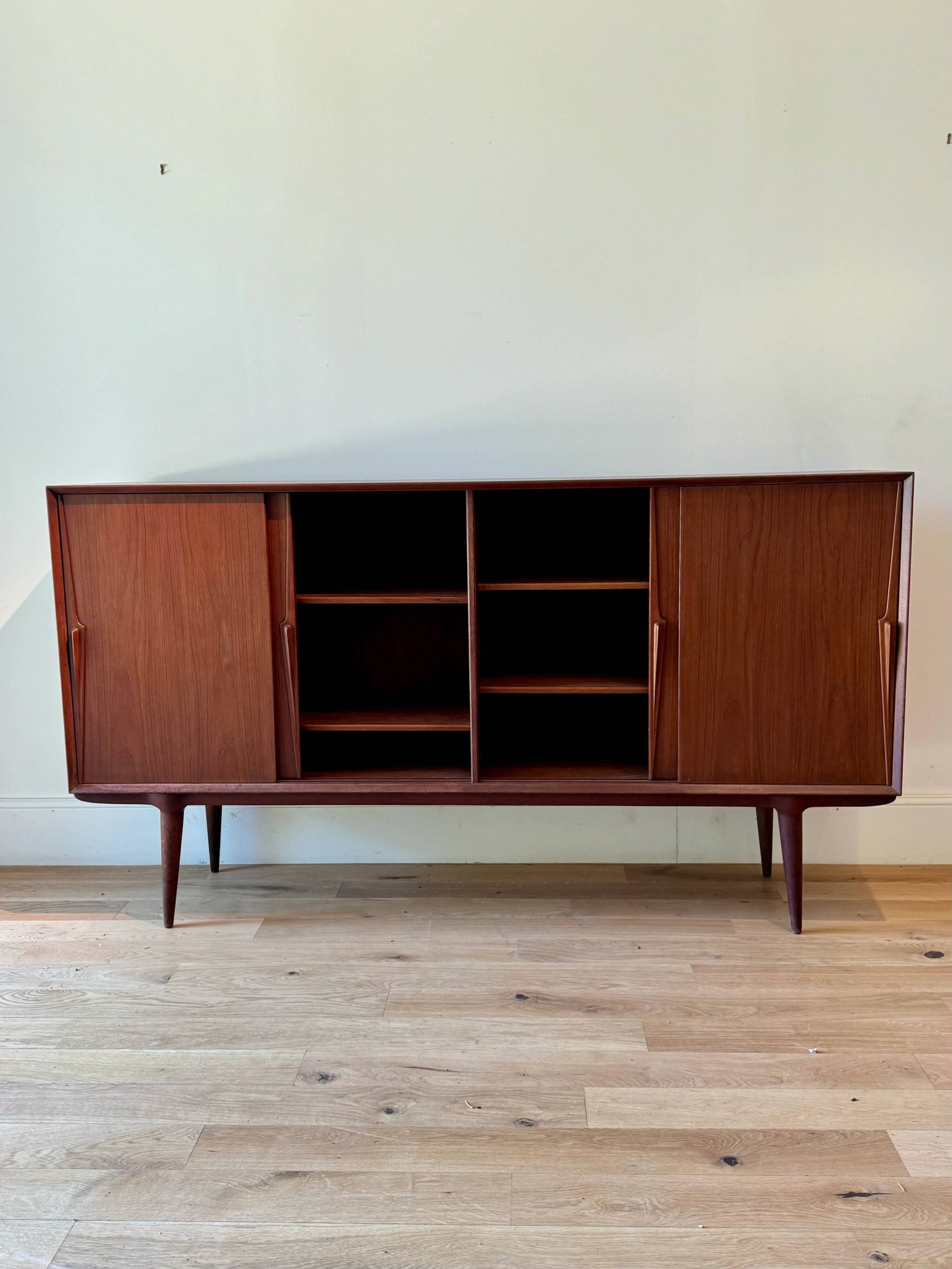 Vintage Scandinavian teak sideboard "Arvid"