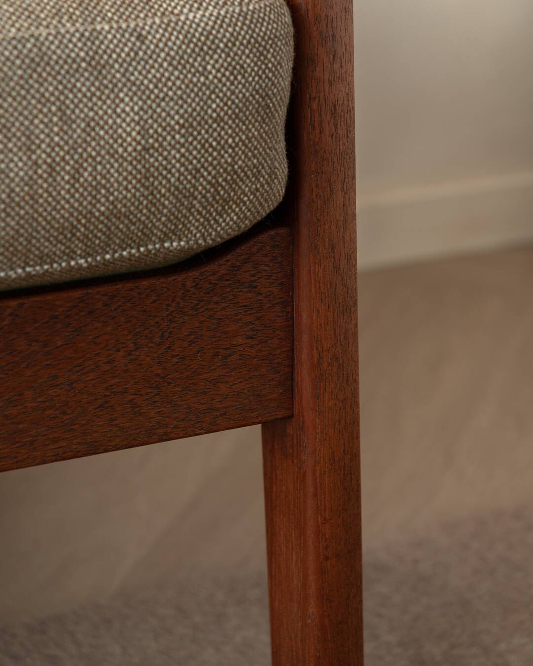 Vintage Senator Two-Seater Sofa by Ole Wanscher for Cado Danish Teak 1960s