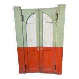 Double door, western hinges