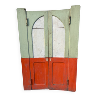 Double door, western hinges