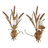 Golden wheat sheaf appliques