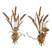 Appliques gerbes de blé dorées